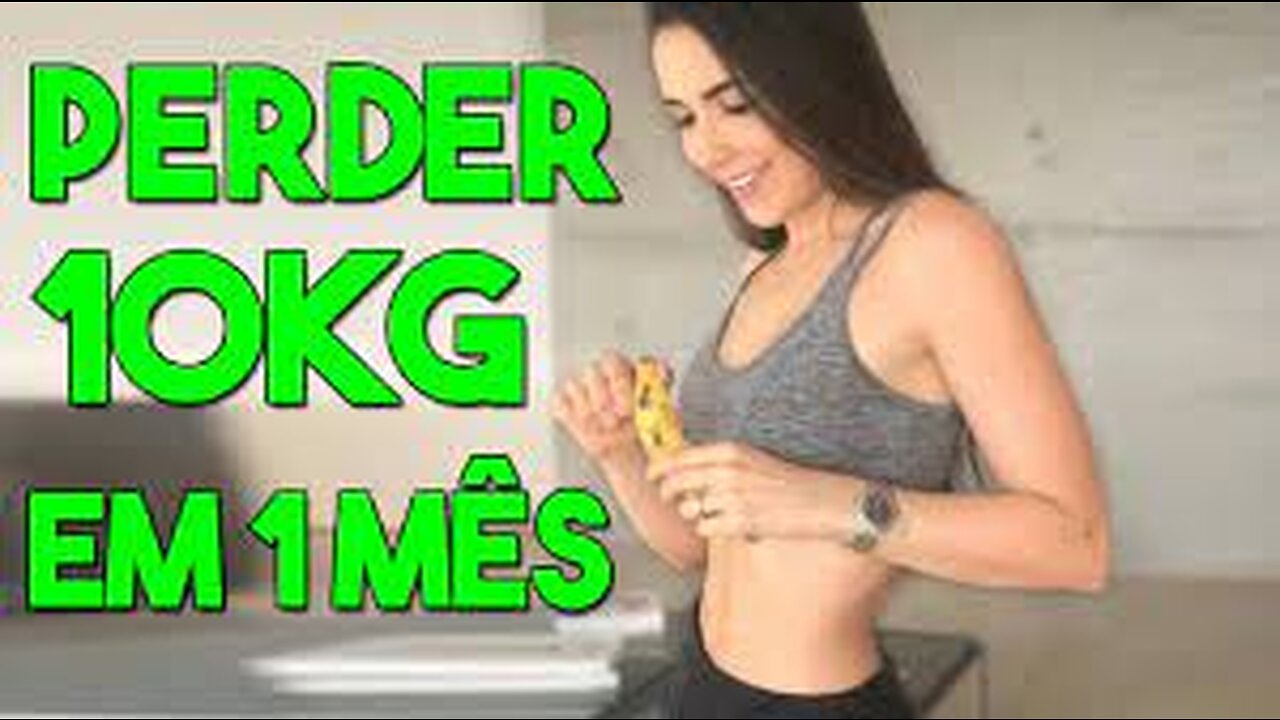 Receita para perder 10Kg em 1mês