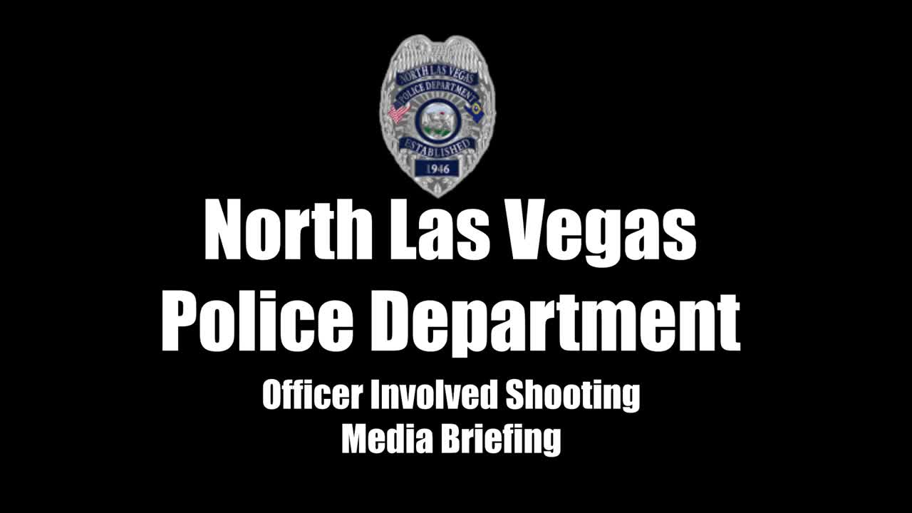 FULL: North Las Vegas police share update on the Aug. 11 shooting involving the dept.