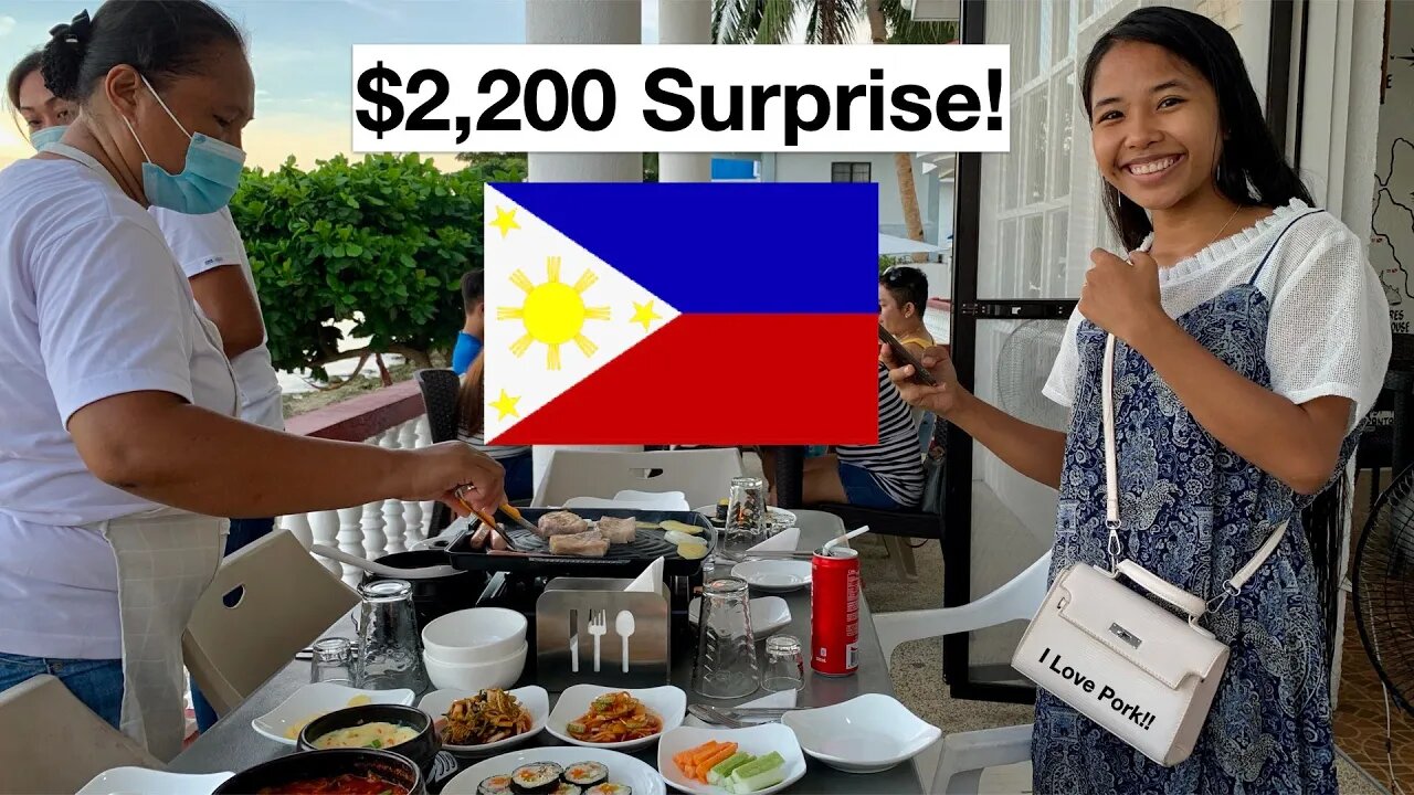 $2200 Surprise from Subscribers to Filipino Family