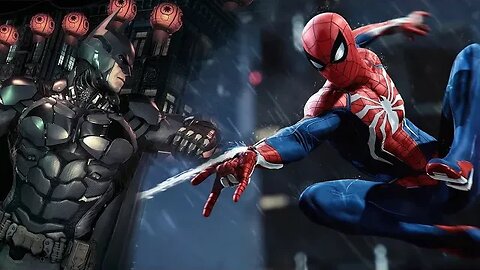 Which game is better batman or Spider-Man #batmanarkhamknight #spiderman #batman #gaming #games