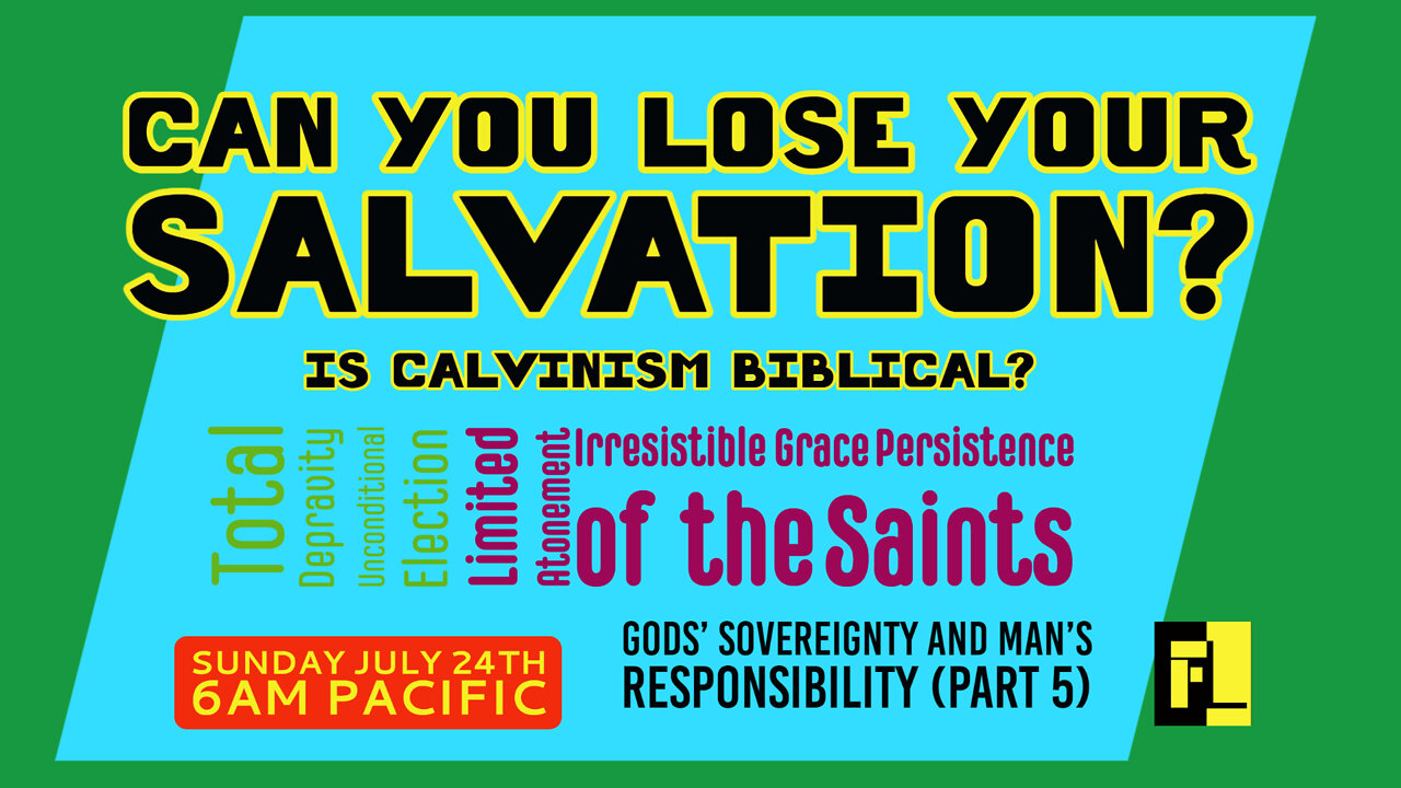 20 - Can You Lose Your Salvation?