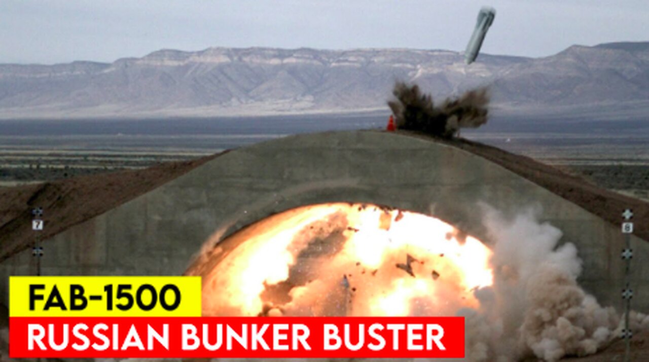 FAB-1500: Russian Bunker Buster with a 1,600ft Blast Radius - Miltec