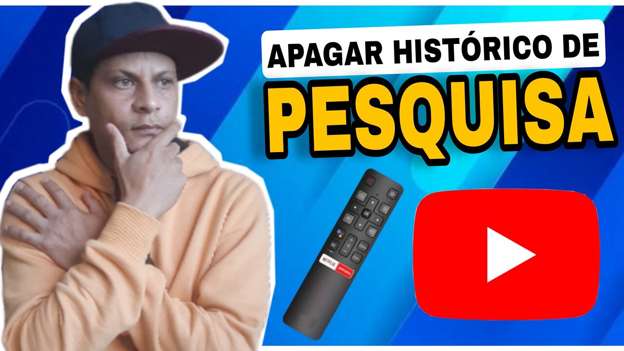 Como apagar histórico de pesquisa no YouTube pela Smart TV!