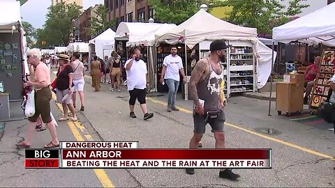 7 In Your Neighborhood: We're heading to the steamy Ann Arbor Art Fair Friday