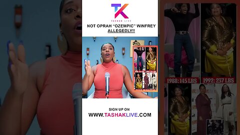 Not Oprah “Ozempic” Winfrey ALLEGEDLY!!...Wine, Gossip, Comedy