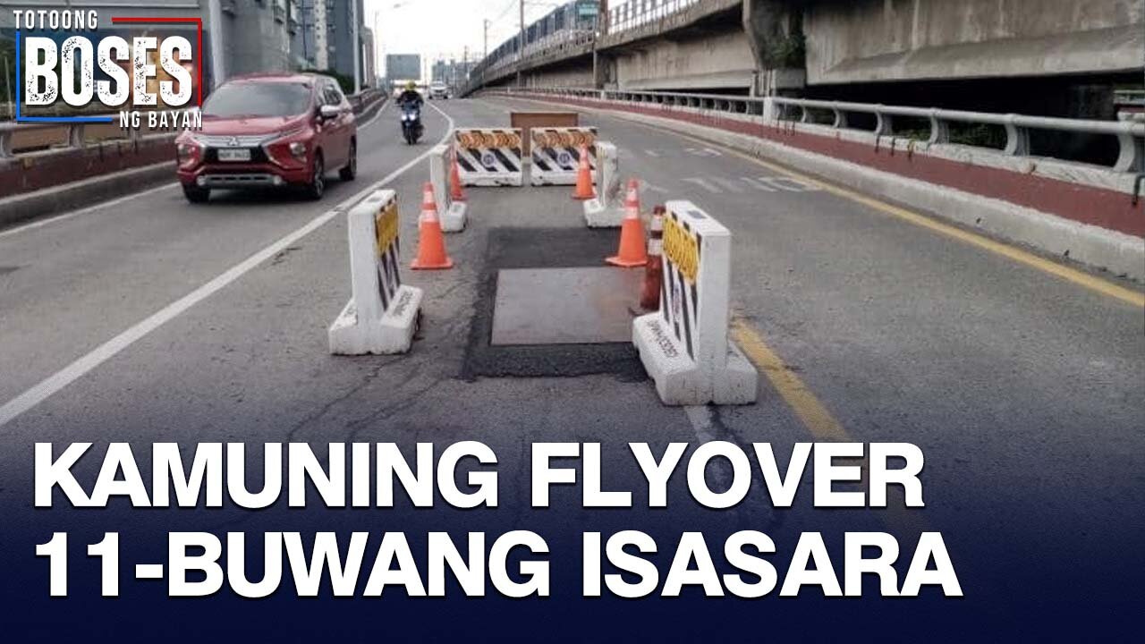 Bahagi ng southbound lane ng Kamuning flyover, isasailalim sa 11-buwang pagkukumpuni