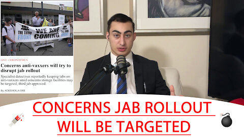 🔴 CONCERNS JAB ROLLOUT WILL BE TARGETED 💉 💣