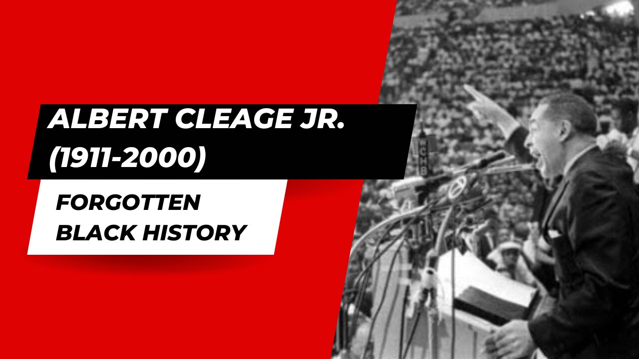 ALBERT CLEAGE JR. (JARAMOGI ABEBE AGYEMAN) (1911-2000)