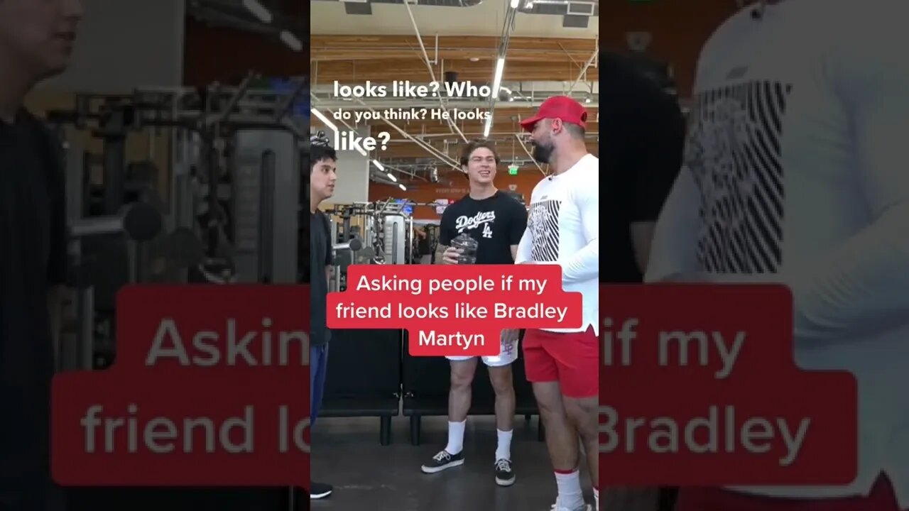 Does he look like Bradley Martyn?