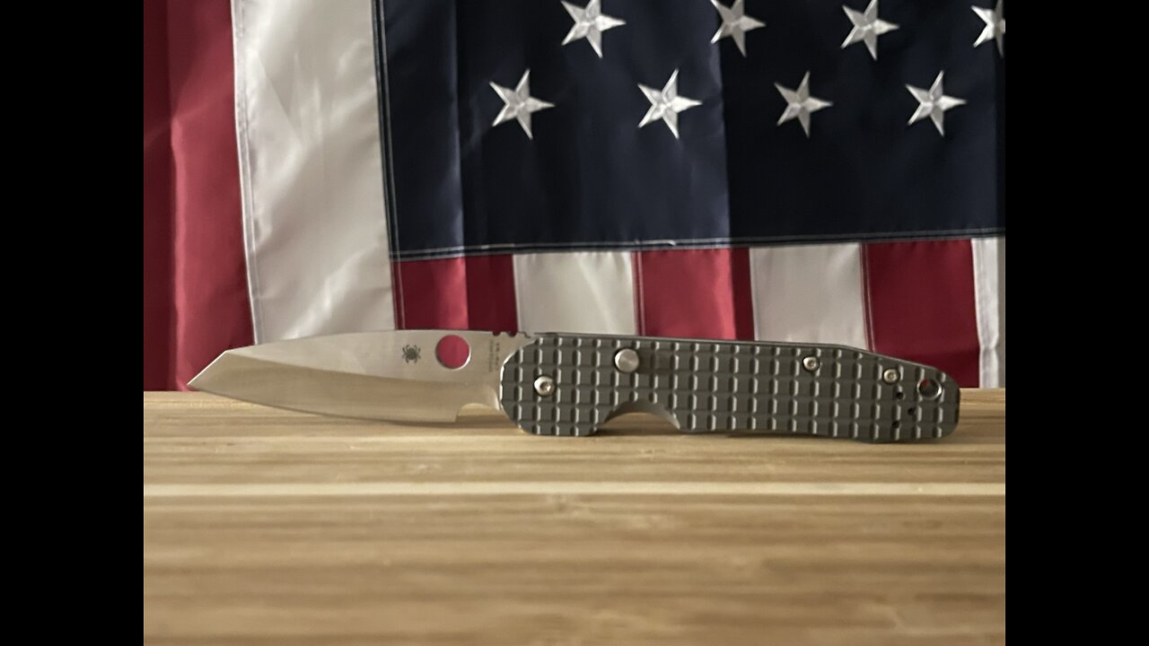 Spyderco Smock CPM-M4 BladeHQ Exclusive