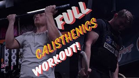 ANDREW STROKES HIS EGO | CALISTHENICS WORKOUT