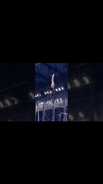 Ульяна Перебиносова (Uliana Perebinosova) on Bars - 2nd place, 2023 Russian Championships #shorts