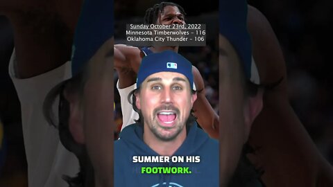 Wolves DESTROY Oklahoma City #shorts #basketball