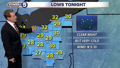 Thursday evening weather