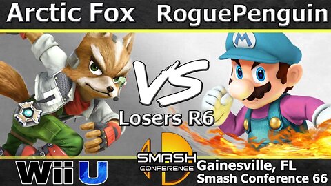 Arctic Fox (Fox) vs. GF|RoguePenguin (Mario) - Losers R6 - SC66