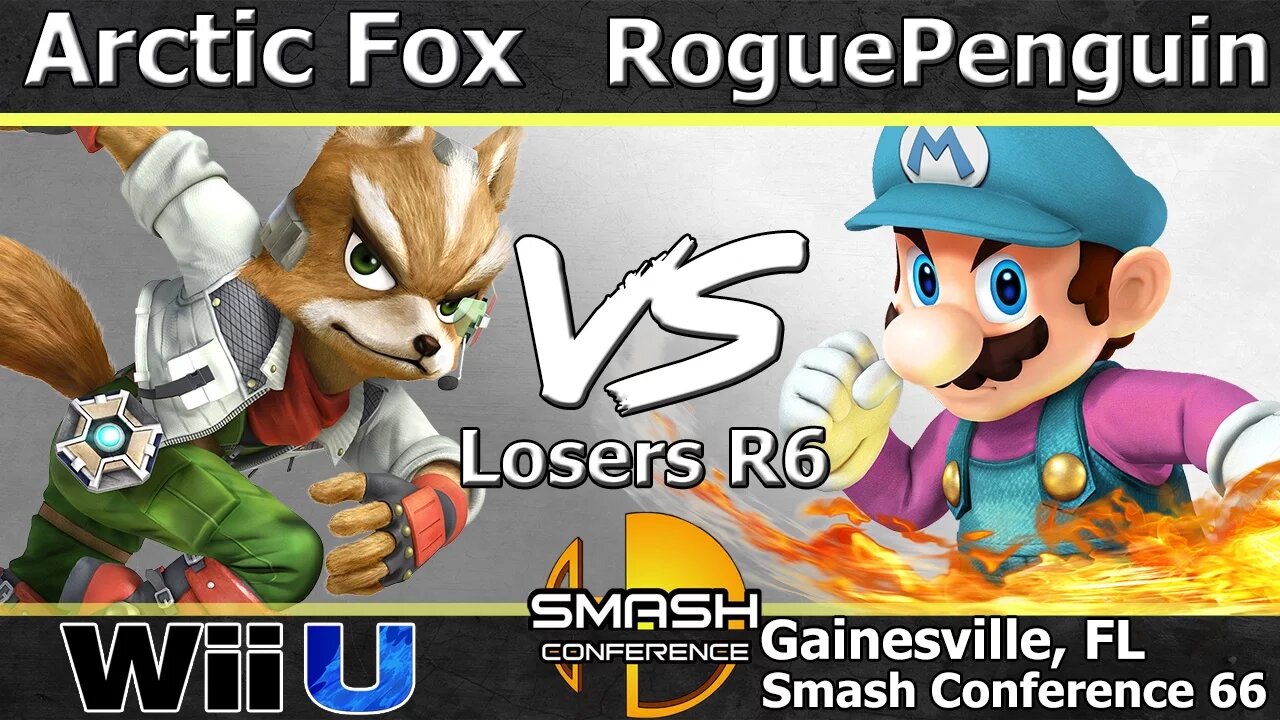 Arctic Fox (Fox) vs. GF|RoguePenguin (Mario) - Losers R6 - SC66