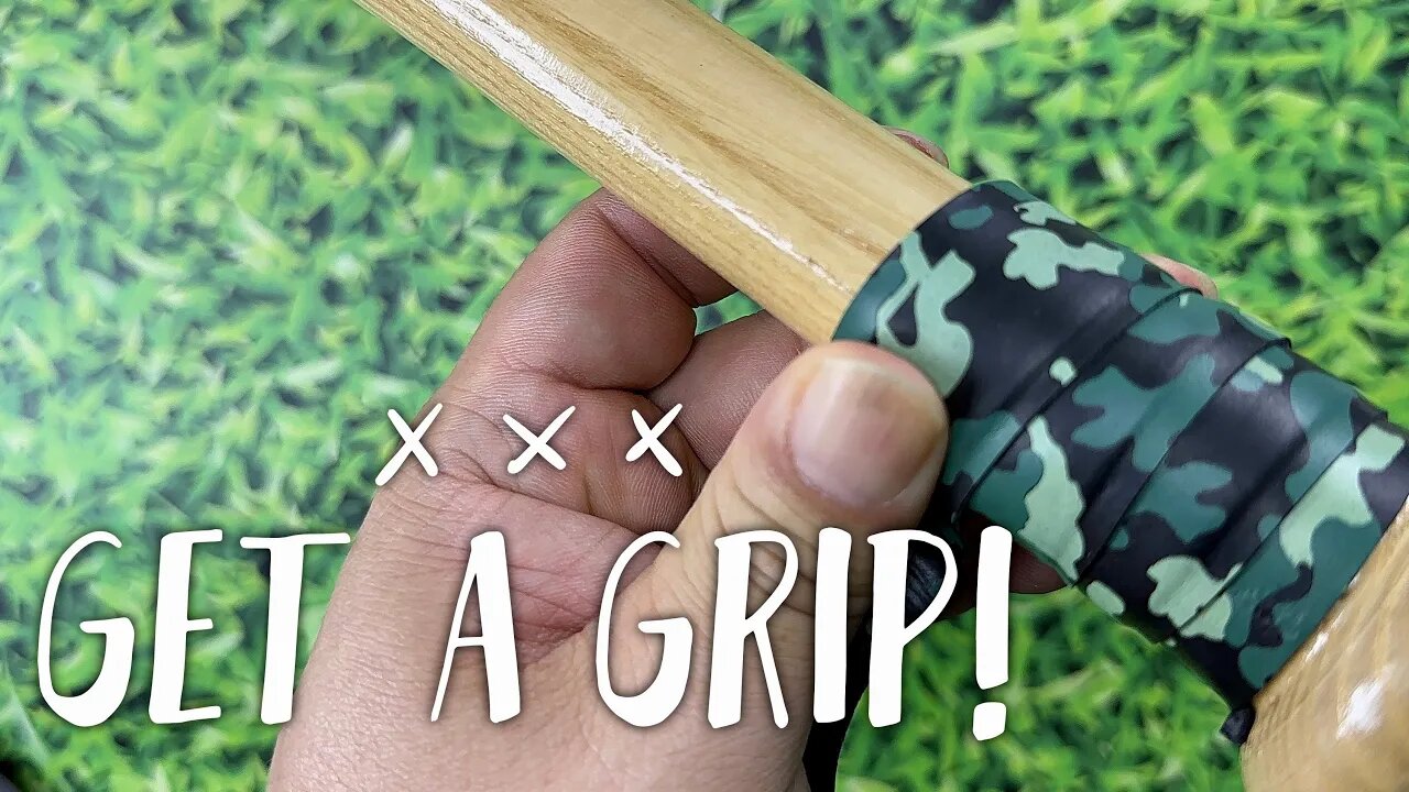 Baseball Bat Camo Grip Wrap