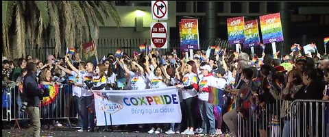 Las Vegas PRIDE Festival kicks off with historic parade in downtown Las Vegas