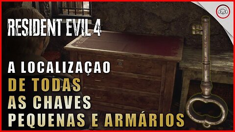 Resident Evil 4 Remake, A localização de todas as chaves pequenas | Super-Dica