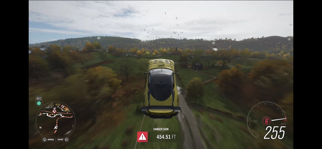 FH4 Outcrop Crest Danger Sign - Personal Best