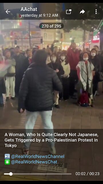 News Shorts: Lady versus Palestine March