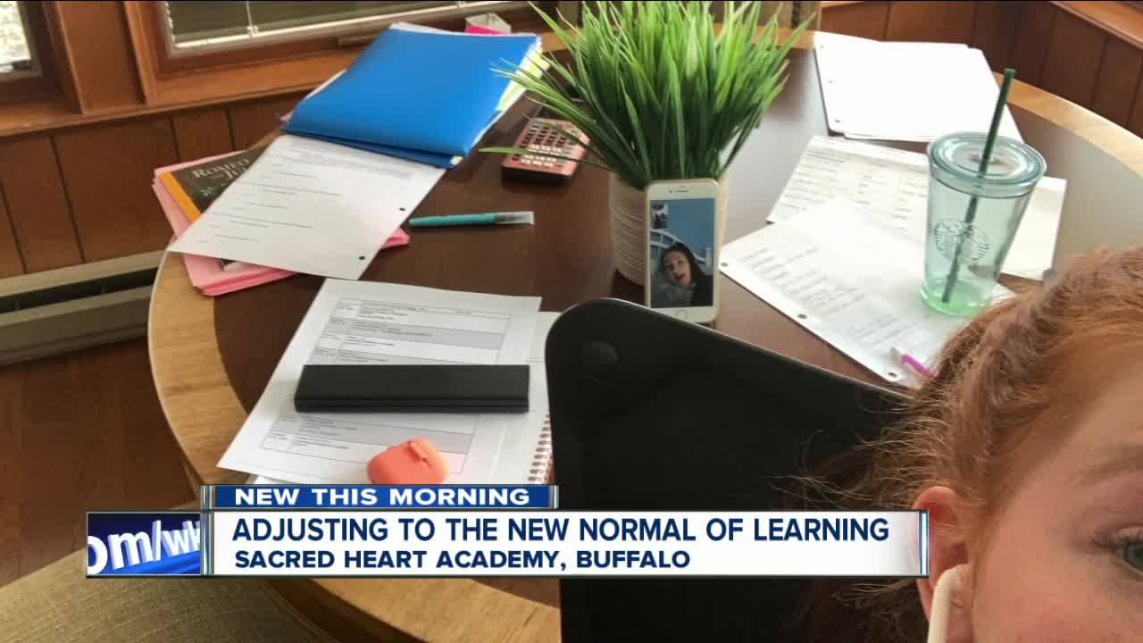 Buffalo's Sacred Heart Academy adjusting to new normal of learning