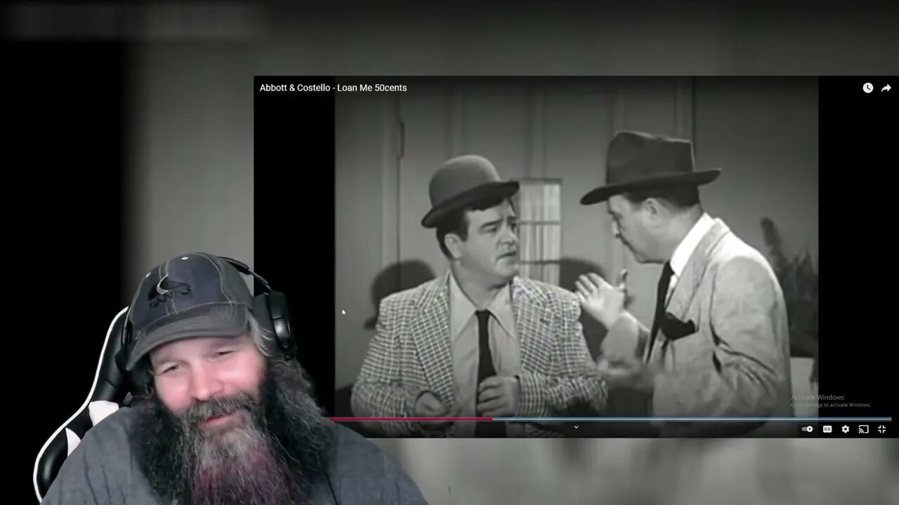 Abbott and Costello Loan Me 50Cents (Reaction)