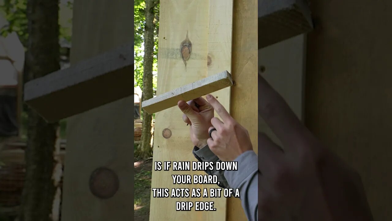 Board And Batten Drip Edge Pro Tip