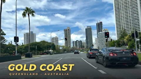 Gold Coast Highway Drive - 4K HDR Dolby Vision || Queensland - Australia