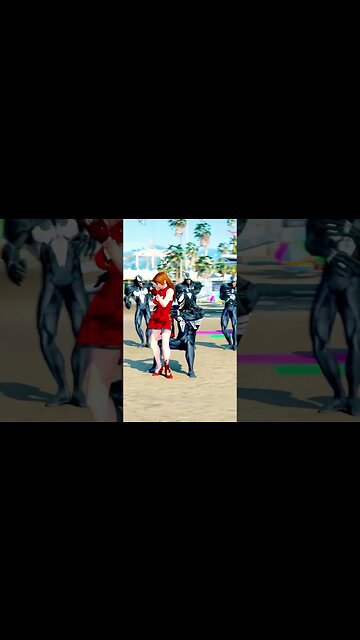 gta v spider man saving his girlfriend from venom #gta5 #spiderman #ytshorts #gta6 #subscribe #funny