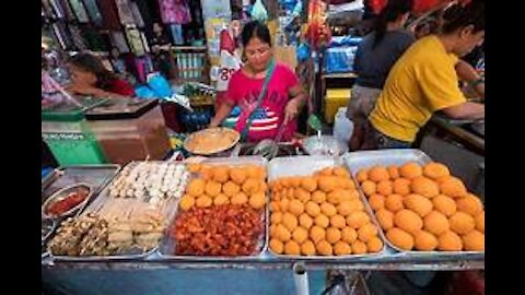 Philippines Street Food in Manila Chinatown Walk | MASSIVE Street Food in Binondo, Manila!