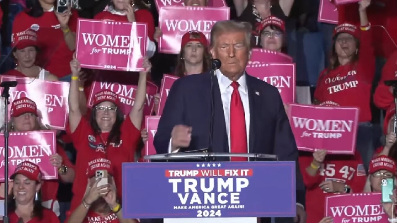 LIVE ~ President Donald Trump Speaks at a Rally in Reading, Pennsylvania ~ November 4 2024