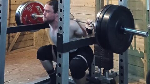 Easy 3x5 160 Kgs Squat Back-offs. Last Set