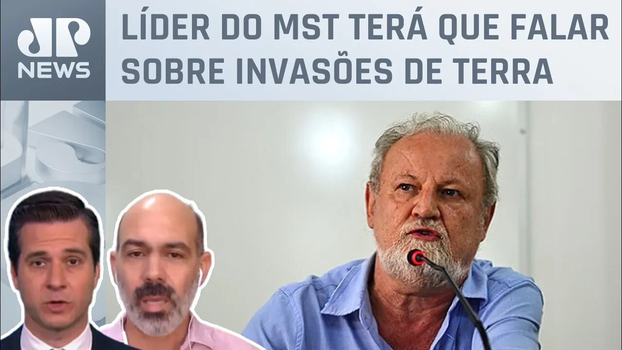 Schelp e Beraldo explicam como deve ser o depoimento de João Stédile na CPI do MST