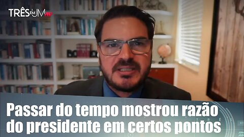 Rodrigo Constantino: Diminuição da rejeição de Bolsonaro pode ser explicada pela pandemia
