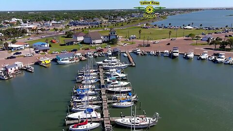 Harbor Overflight at Rockport TX