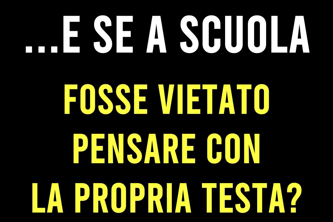Il concetto di libertà di pensiero nell'Occidente democratico.