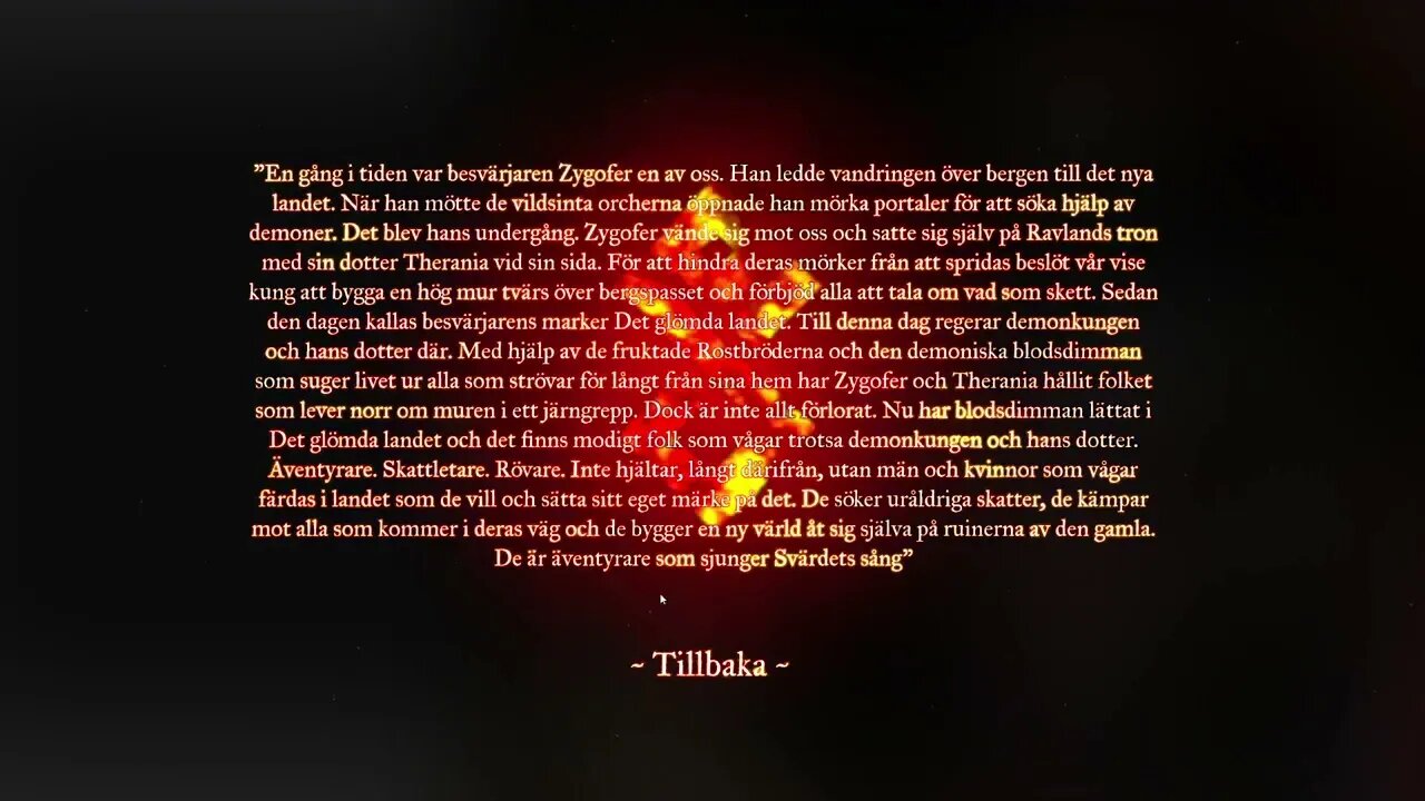 Svärdets Sång - Foundry VTT