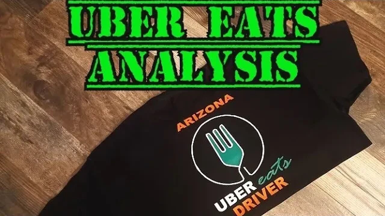 Analyzing Uber Eats vs UberX For The Week! Interesting!