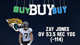 The Prop Market For WR Zay Jones Looks Promising!