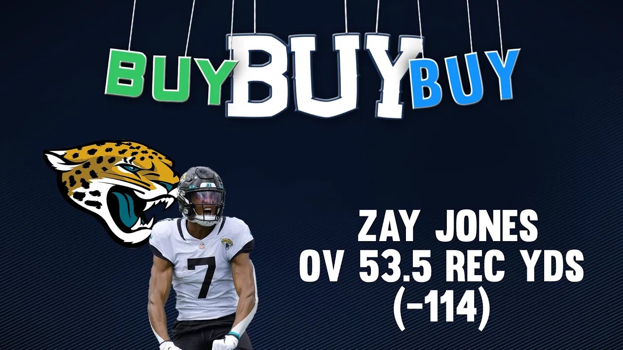 The Prop Market For WR Zay Jones Looks Promising!