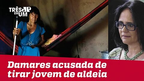 Índios acusam Damares Alves de levar embora criança da aldeia Kamayurá