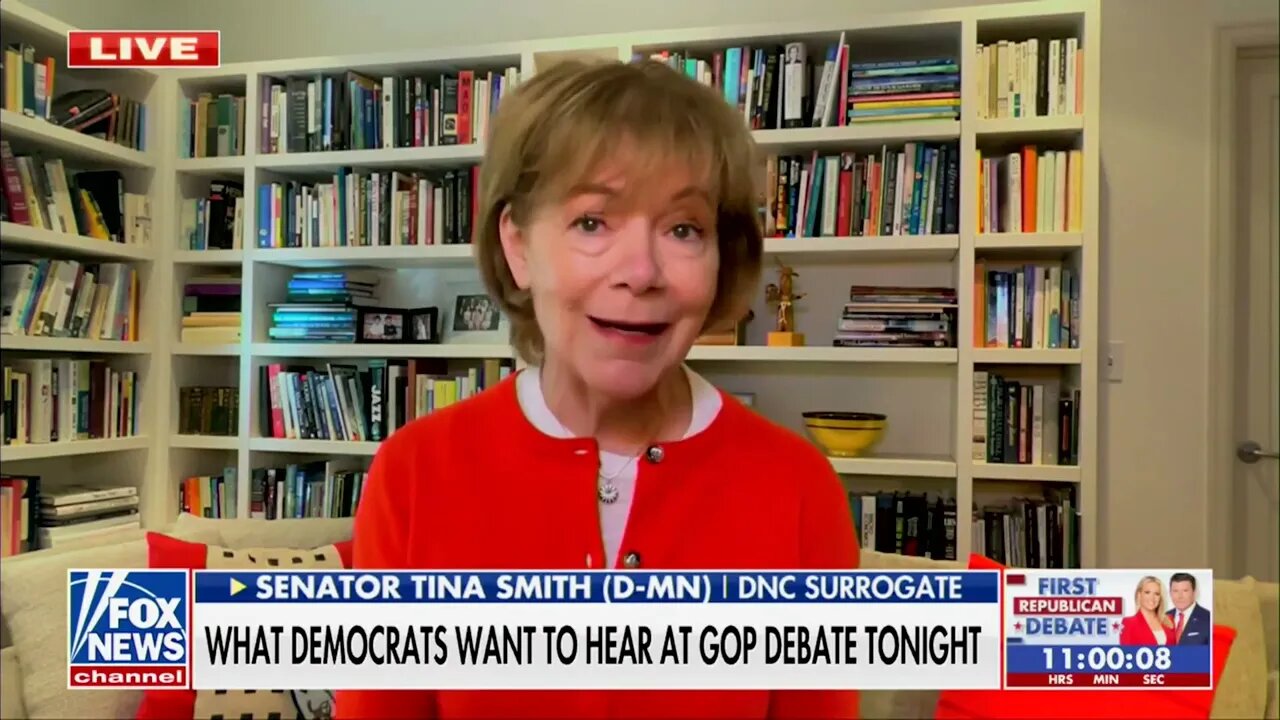 Democrat Sen. Tina Smith Thinks America's Non-Existent "Economy Recovery" Has Been "Pretty Dramatic"