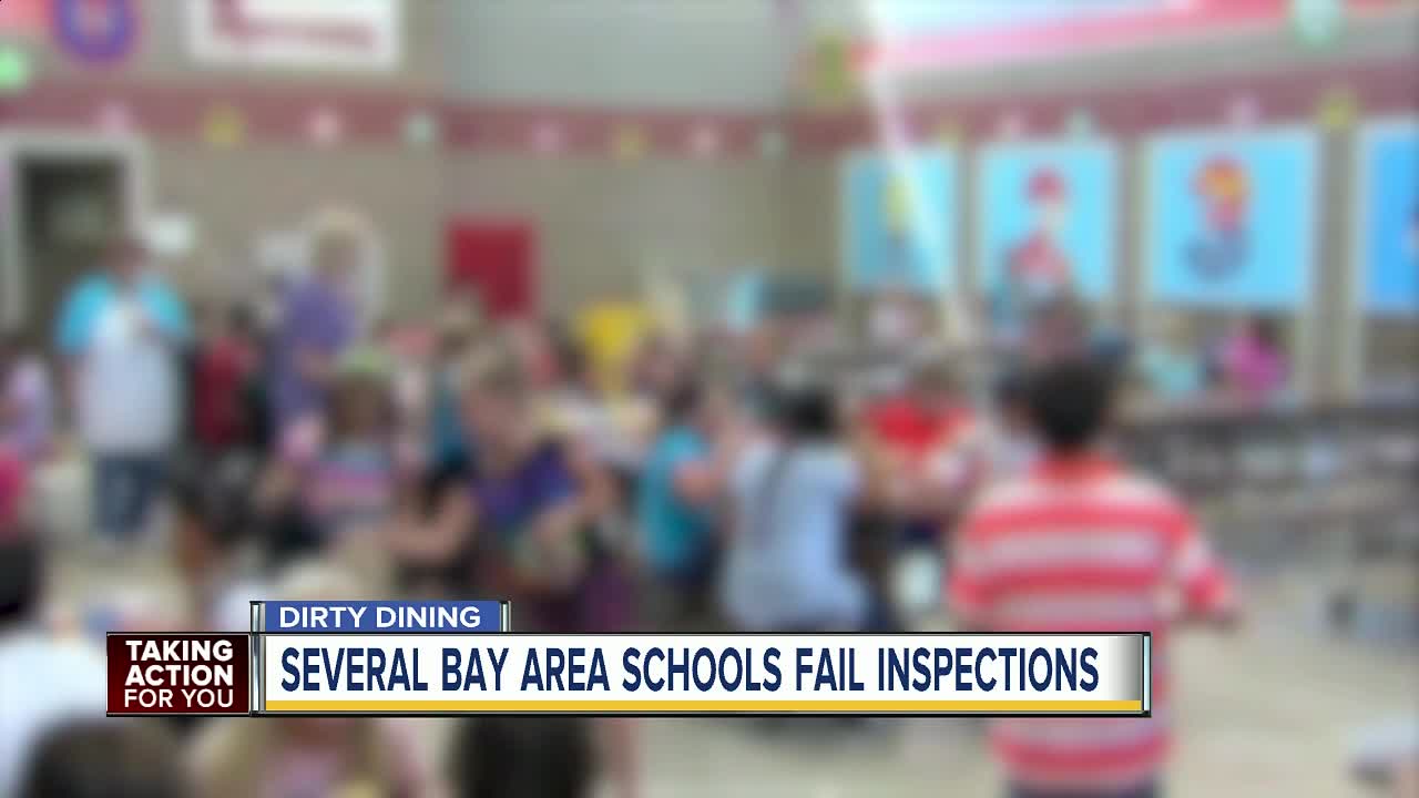 Dirty Dining: Dozens of schools fail inspections