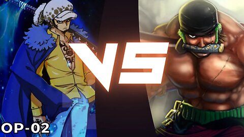 Zoro VS Trafalgar Law | One Piece Card Game (OP-02)