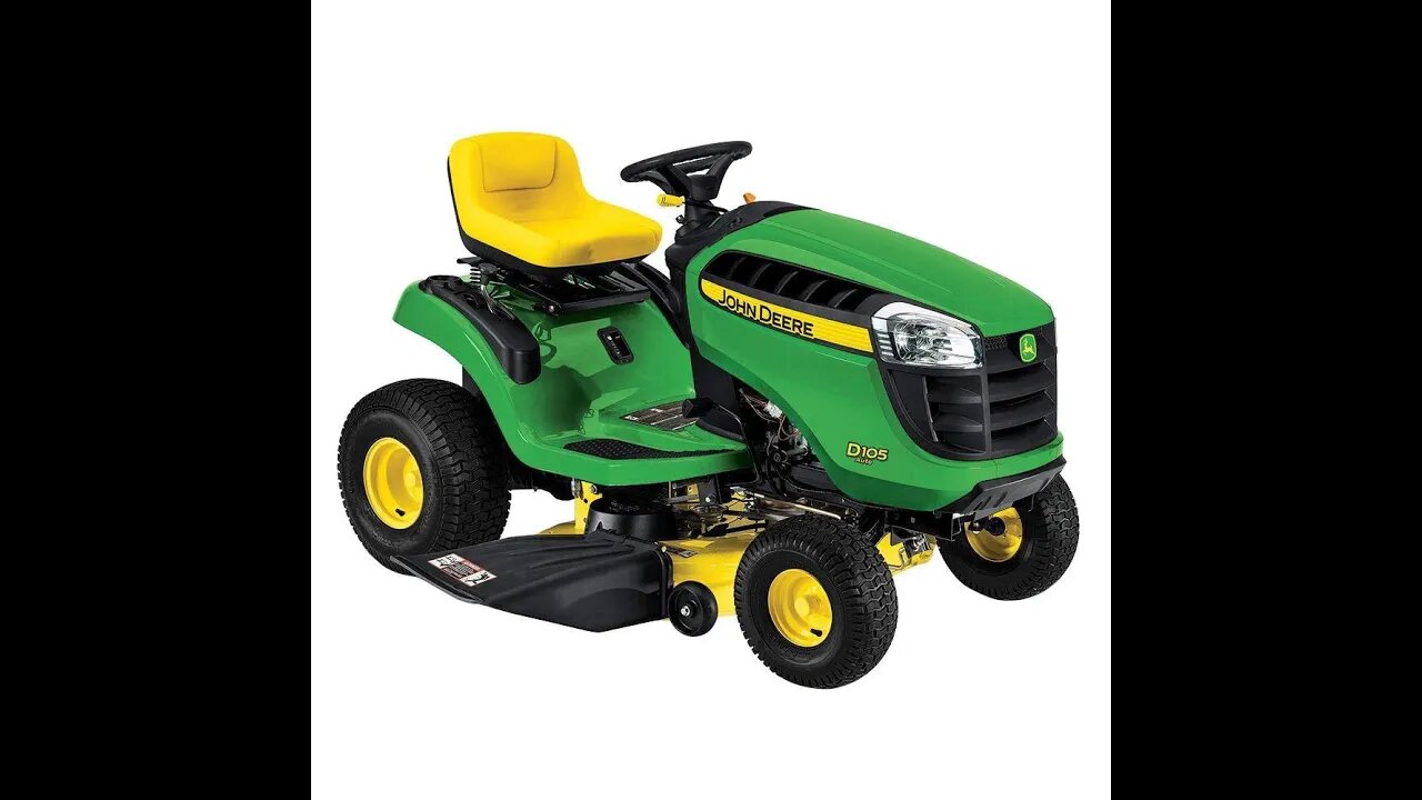 John Deere D105 spring maintenance