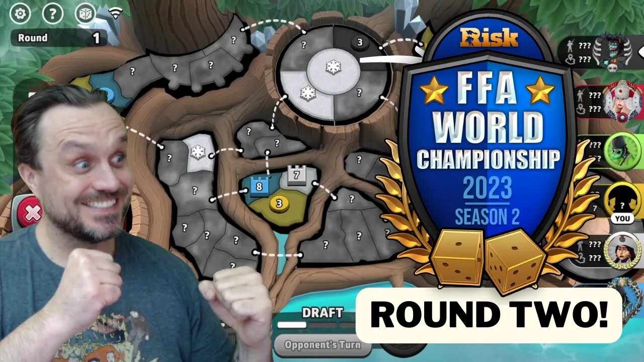 Risk FFA World Championships 2023 Season 2 - Round Two Official Game!