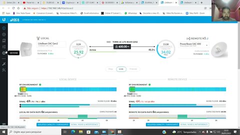 ACESSO REMOTO NA REDE COM ANTENA NANO LOCO AC UBIQUITI