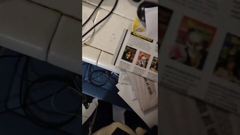 unboxing envelope from Monster Bash