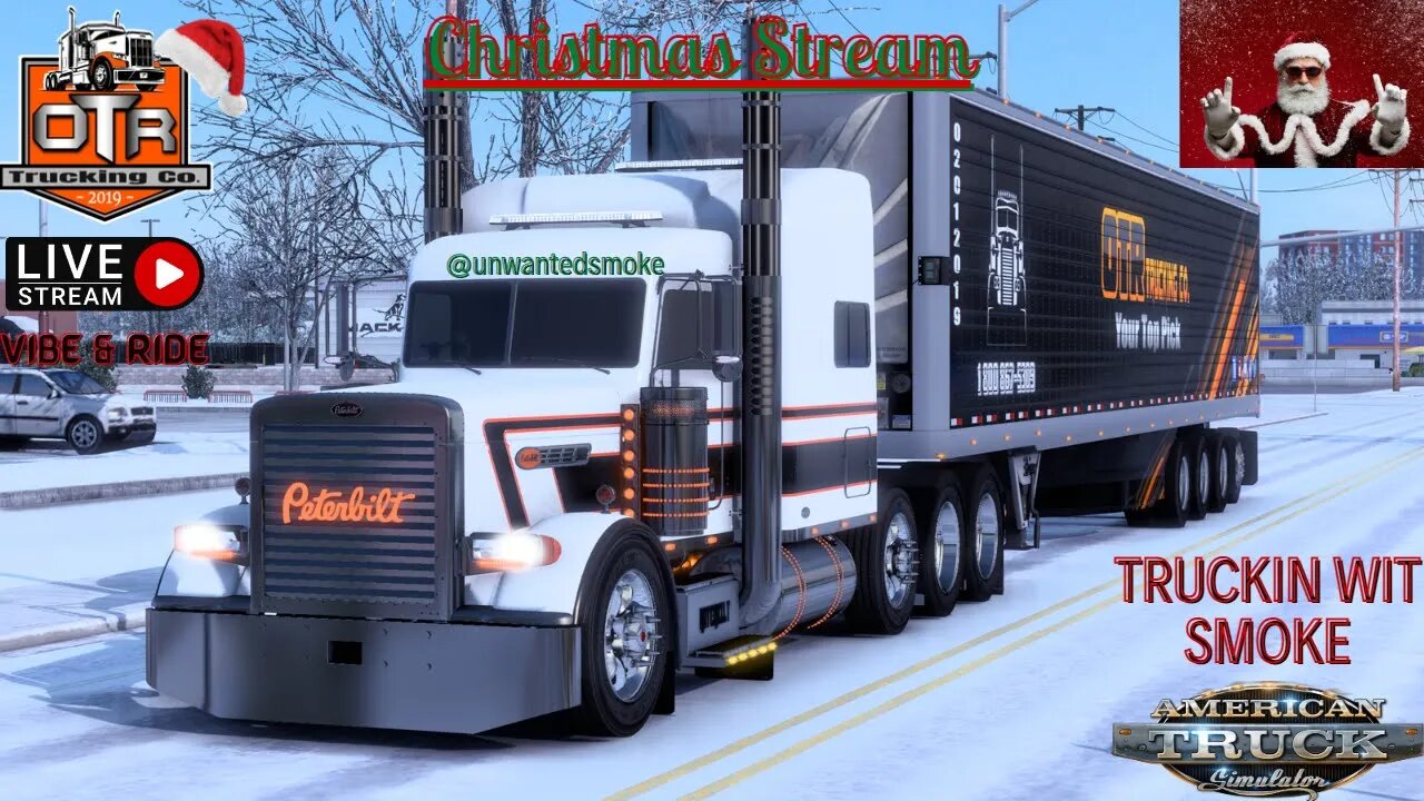 CHRISTMAS STREAM | OTR TRUCKING CO | ROAD TO 1K | AMERICAN TRUCK SIMULATOR